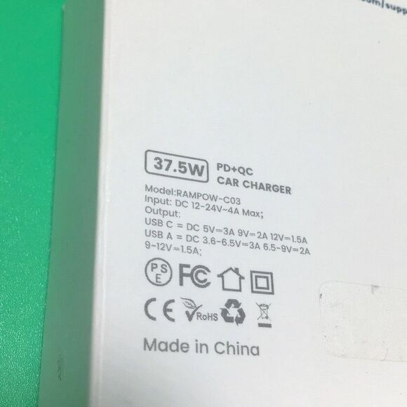 Fast Charging Magnetic Wireless Car Charger Rampow 10W - Picture 4 of 5